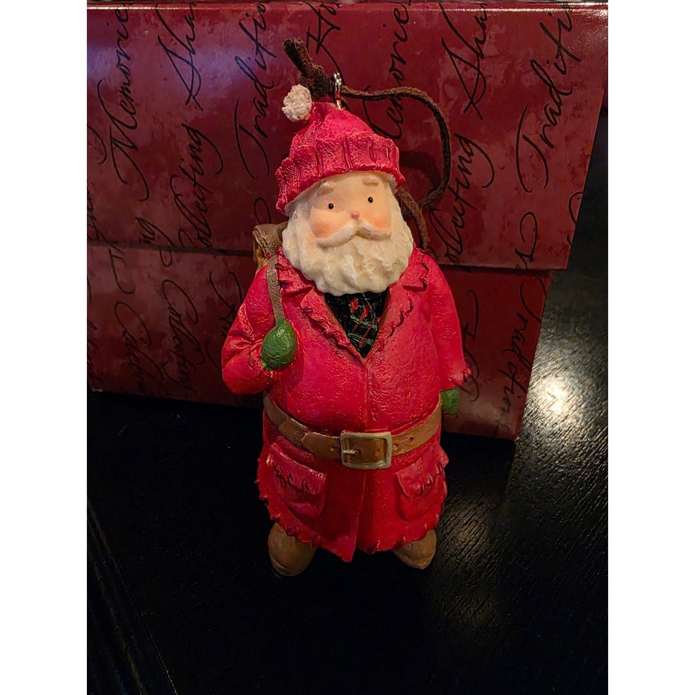 Hallmark Keepsake Christmas Tree Ornament 2003 Kris Kringle Santa Vintage